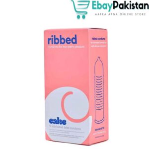 Cake Ribbed(Washable) Condom In Pakistan